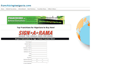 Desktop Screenshot of franchisinginnigeria.com
